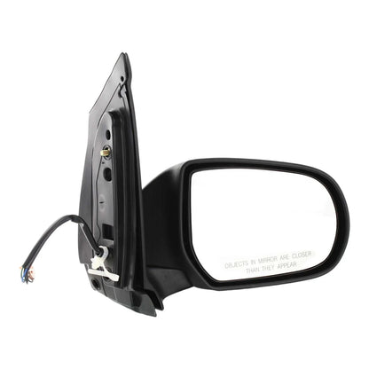 Heated Textured Black Mirror Set for Mazda MPV 2000–2006 Manual Folding