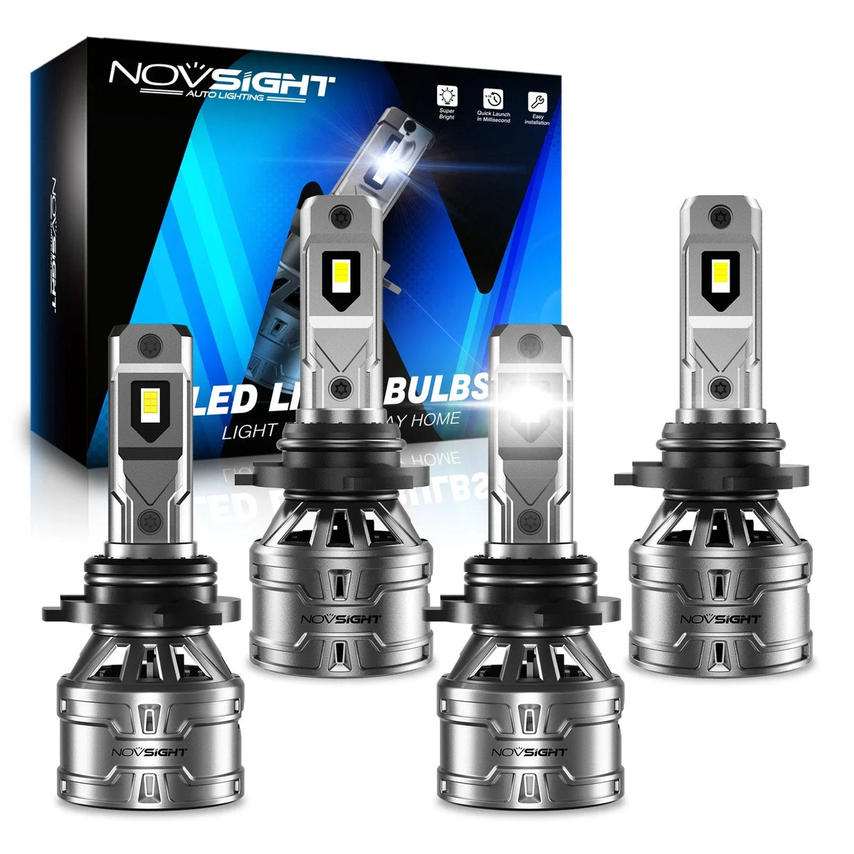 LED Headlight Bulbs Combo 9005 + 9006 for Toyota Hilux N70 2005-2015