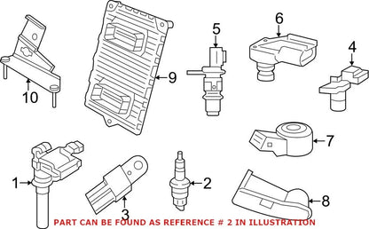 OEM Double Iridium Finewire Spark Plug for Chrysler Dodge Jeep Models