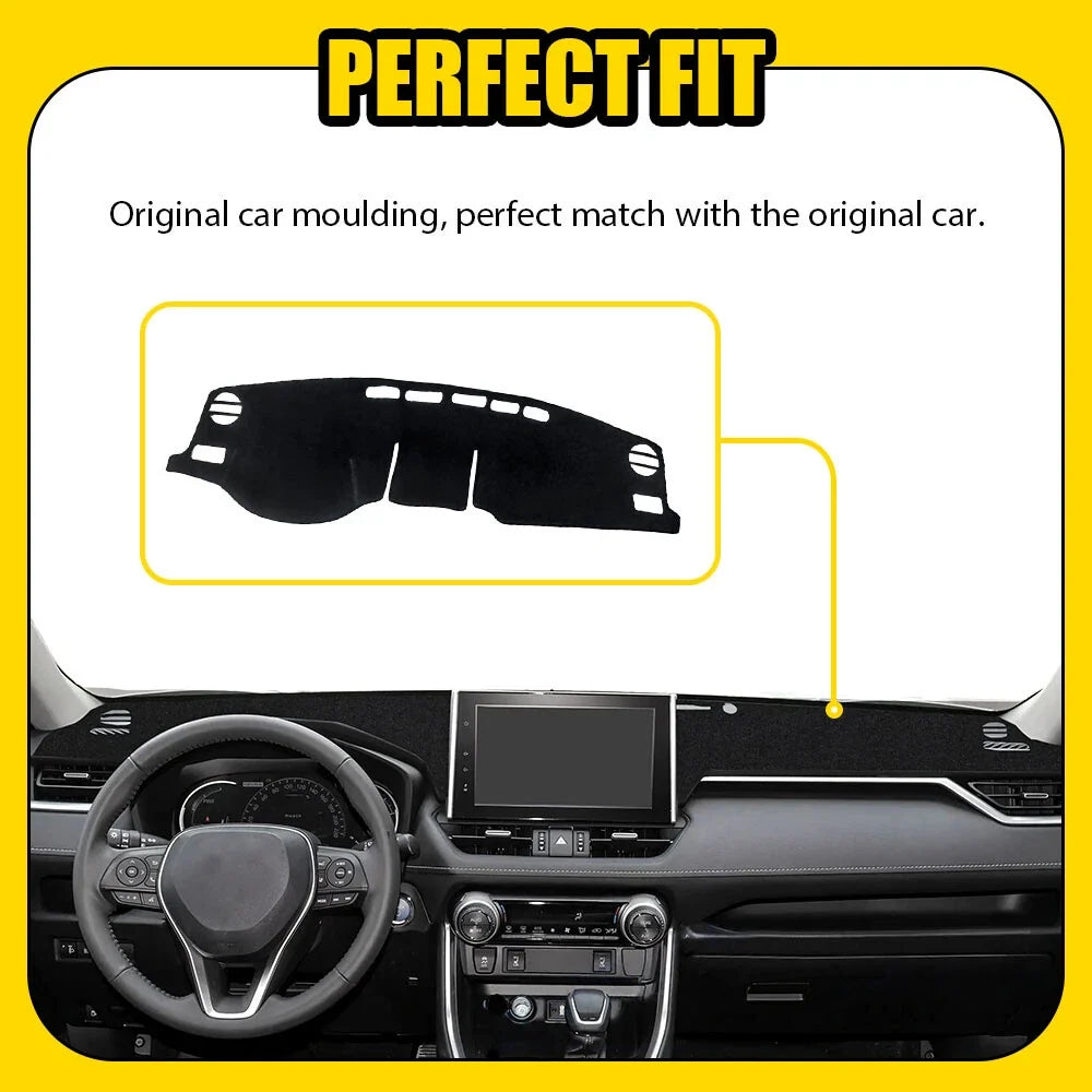 DashMat Cover for Dash in Toyota RAV4 (2019 to 2024)