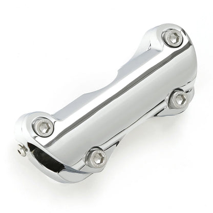 1" Handlebar Risers Top Clamp Aluminum for Harley Touring Road Glide 1988-2021