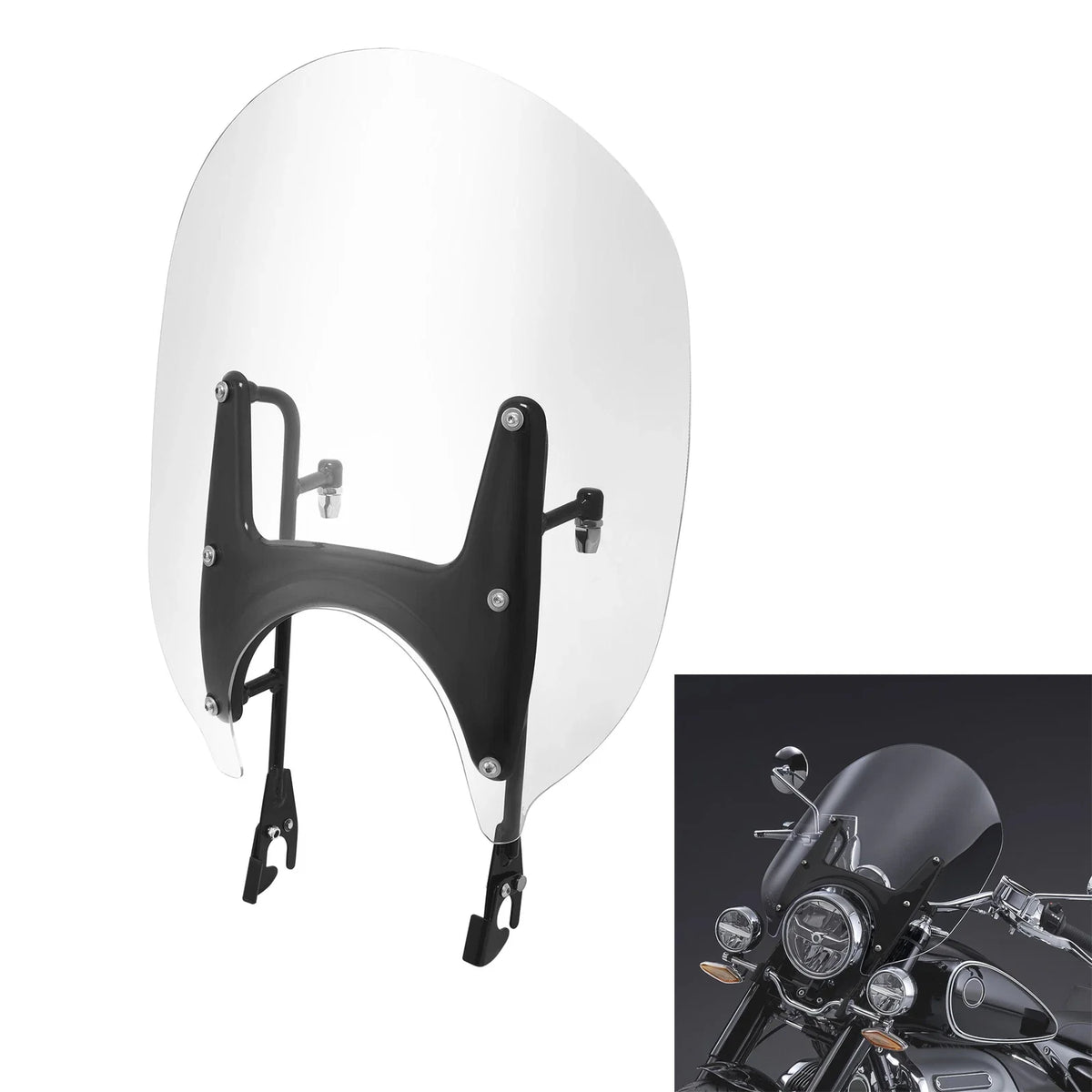 22" Windshield Bracket for BMW R18 Classic (2021–2025)