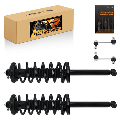 Coil Spring Rear Strut with Sway Bars for Honda Accord 1998-2002