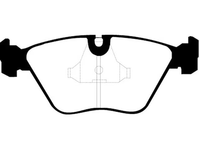 Brake Pad Set Front for Jaguar XJR 1995-2002 HK241QP