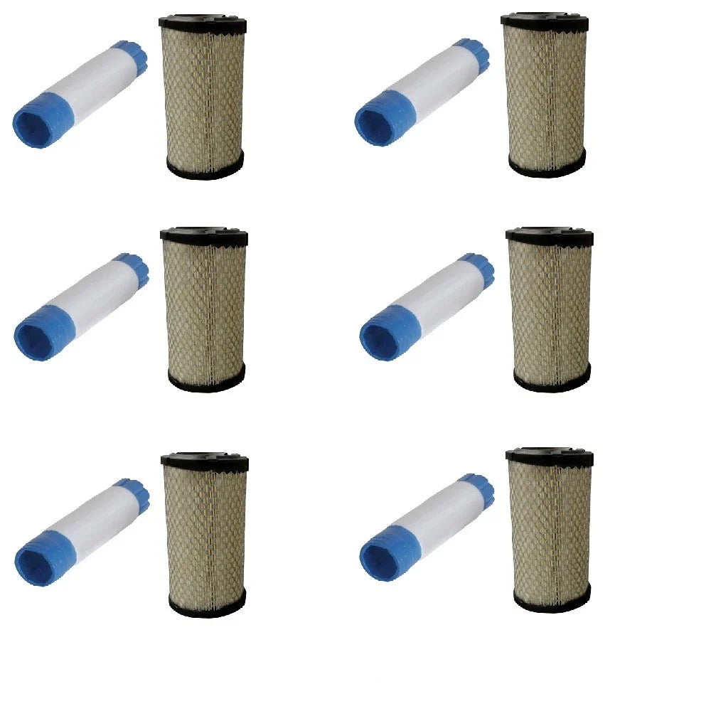6X Inner & Outer Air Filter for Gravely (Replaces 11013-7019)