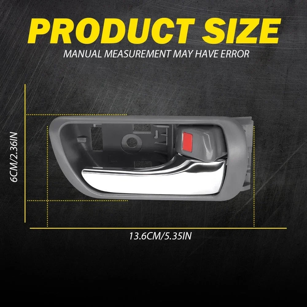 4X Inner Door Pull Handle Armrest for Toyota Camry (2002–2006)