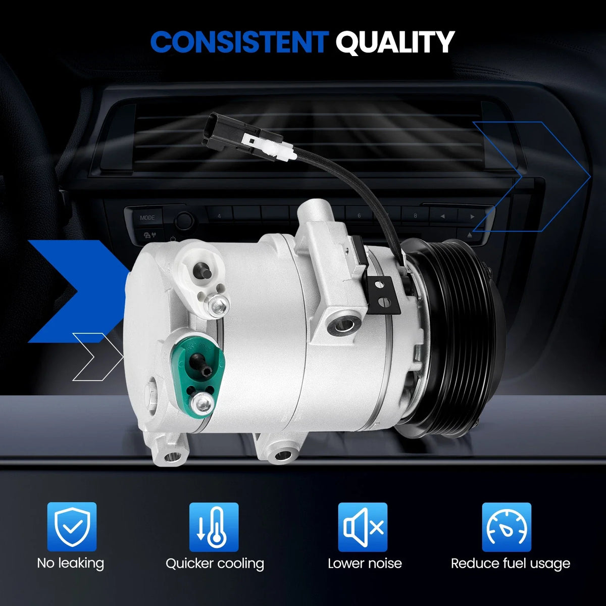 A/C Compressor Assembly for Ford Escape & Mercury Mariner 2008-2012