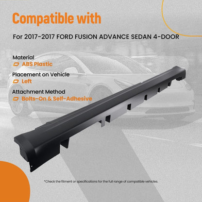 2013-2017 Ford Fusion Platinum Side Skirt Body Extension DS7Z5410177A