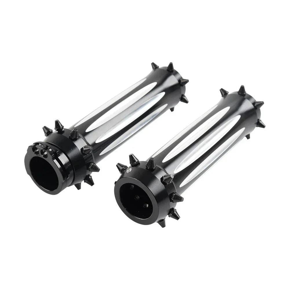 1'' Spikes Front Hand Grips for Dyna Softail Harley