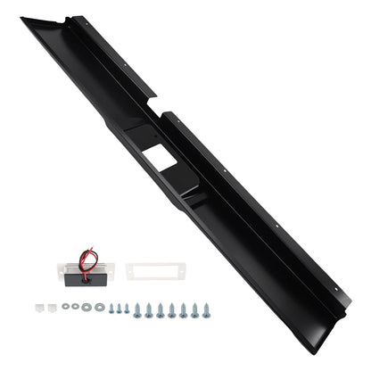 Black Steel Rear Roll Pan for Ram 1500 (2002-2008)
