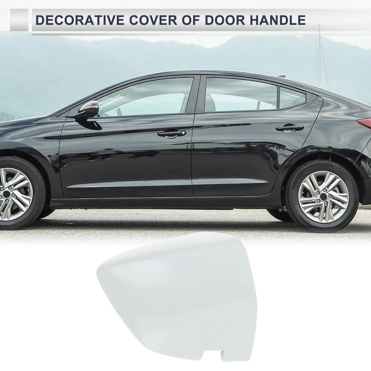 Front Right Door Handle Lock Cylinder Cover for Volkswagen Sagitta (2019–2021)