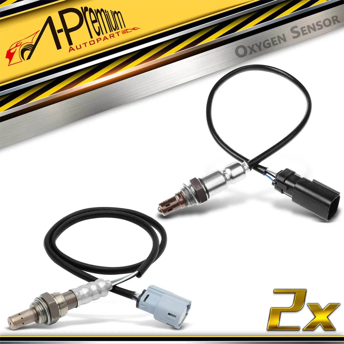2X O2 Oxygen Sensors for Ford Fusion (2013)