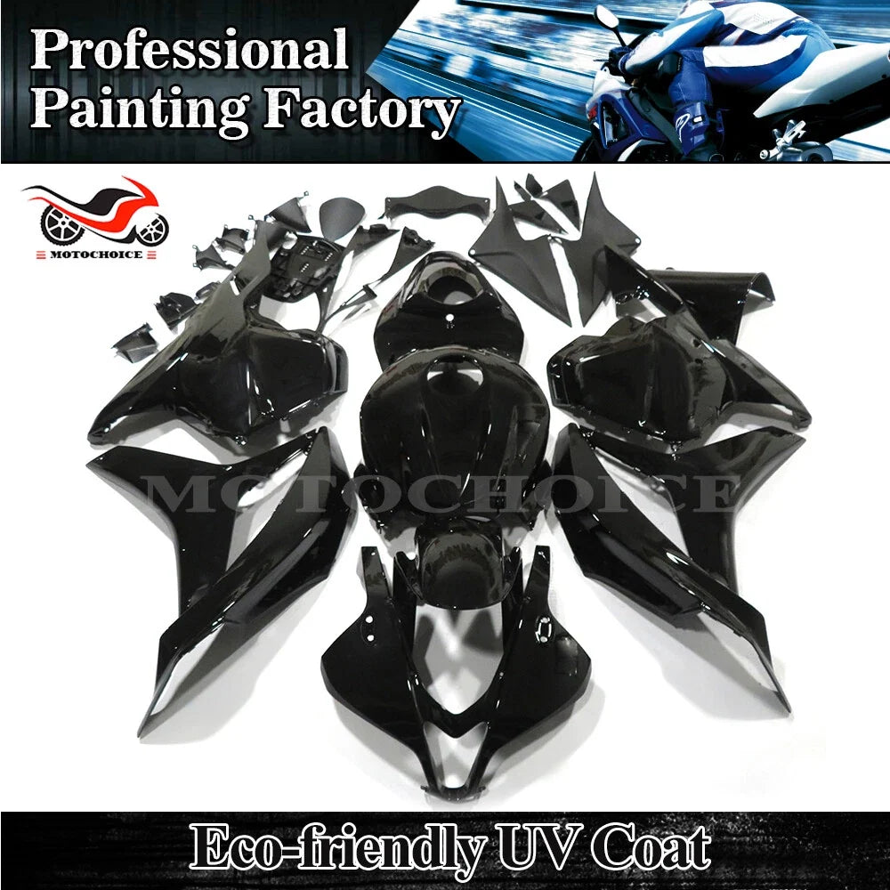 Glossy Black Fairing Kit for Honda CBR 600 RR (2009–2012)