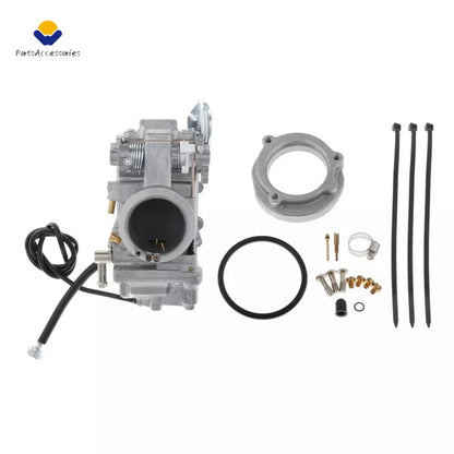 HSR45 45mm Smoothbore Carburetor + Choke Cable for Harley-Davidson EVO Twin Cam