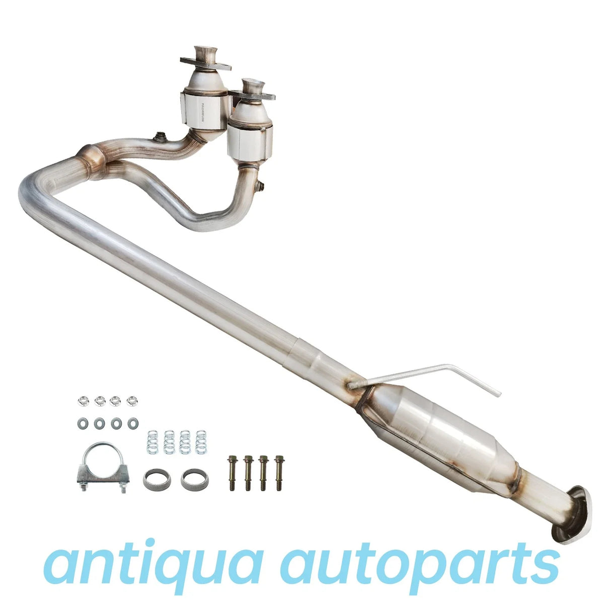 Front Catalytic Converter EPA for Jeep Wrangler 4.0L 2004-2006 Stainless Steel