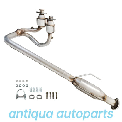 Front Catalytic Converter EPA for Jeep Wrangler 4.0L 2004-2006 Stainless Steel