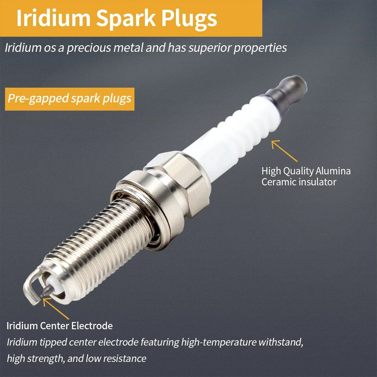 4 Ignition Coils and Spark Plugs for Jeep Compass Patriot 2007-2017