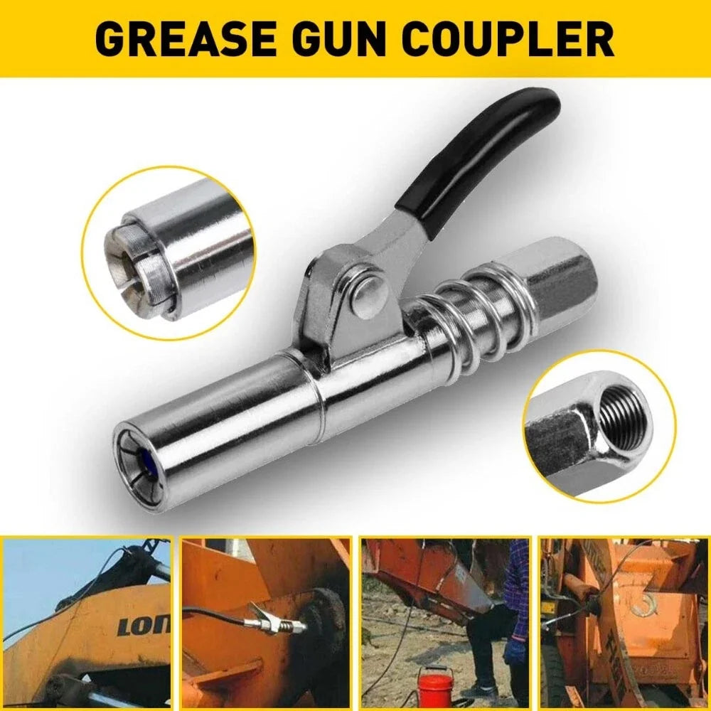 Grease Gun Coupler XL for Universal Use (10,000 PSI)