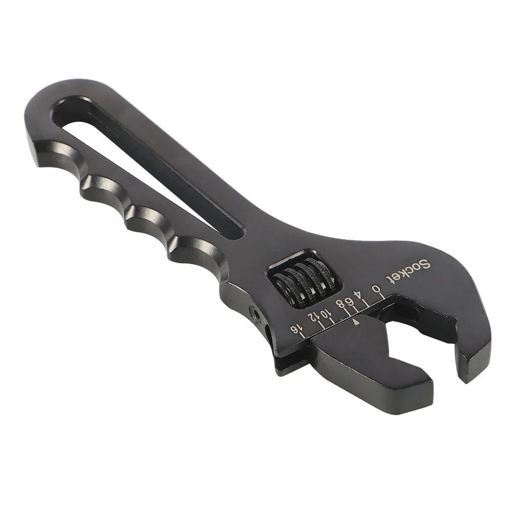 Spanner Tool for Hose End Fitting - Adjustable Wrench (3AN 4AN 16AN)