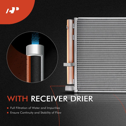 A/C Cooling Fan and Condenser Assembly Kit for Kia Sorento (2014-2015)