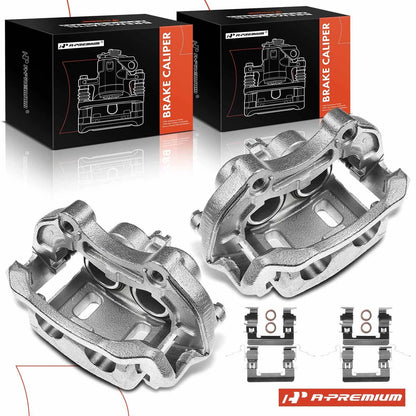 Pair Front Brake Calipers for Nissan 350Z (2006–2009)