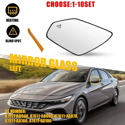 Blind Spot Heated Mirror Glass Left for Hyundai Elantra (2021-2025)