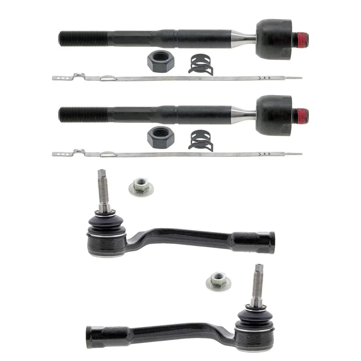 Mevotech Supreme Inner Outer Steering Tie Rod Ends Kit for Sonata L4 (2018–2019)