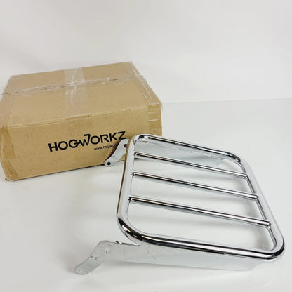 Chrome Add-On Luggage Rack for 2018 Harley Softail