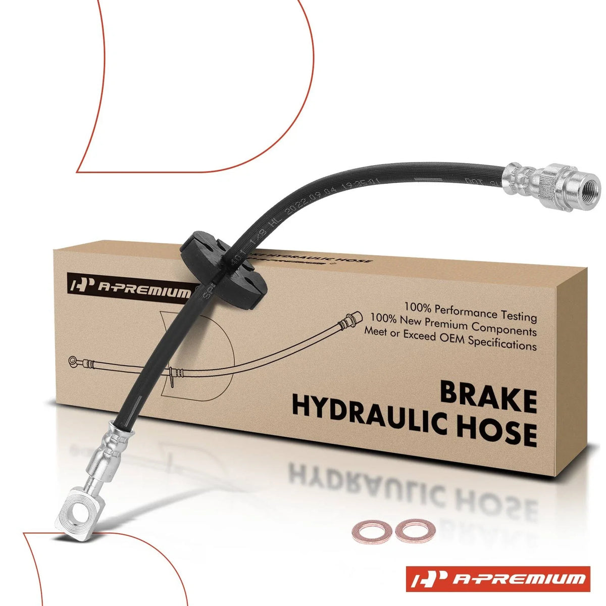 Rear Brake Hydraulic Hose for Ford Transit-150 250 (2015–2021)