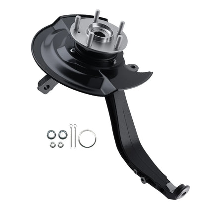 Steering Knuckle & Front Left Wheel Hub Bearing for Honda Accord (03-07)