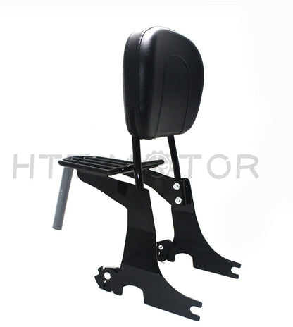 Detachable Sissy Bar Backrest & Rack for Harley Sportster 1994-2003