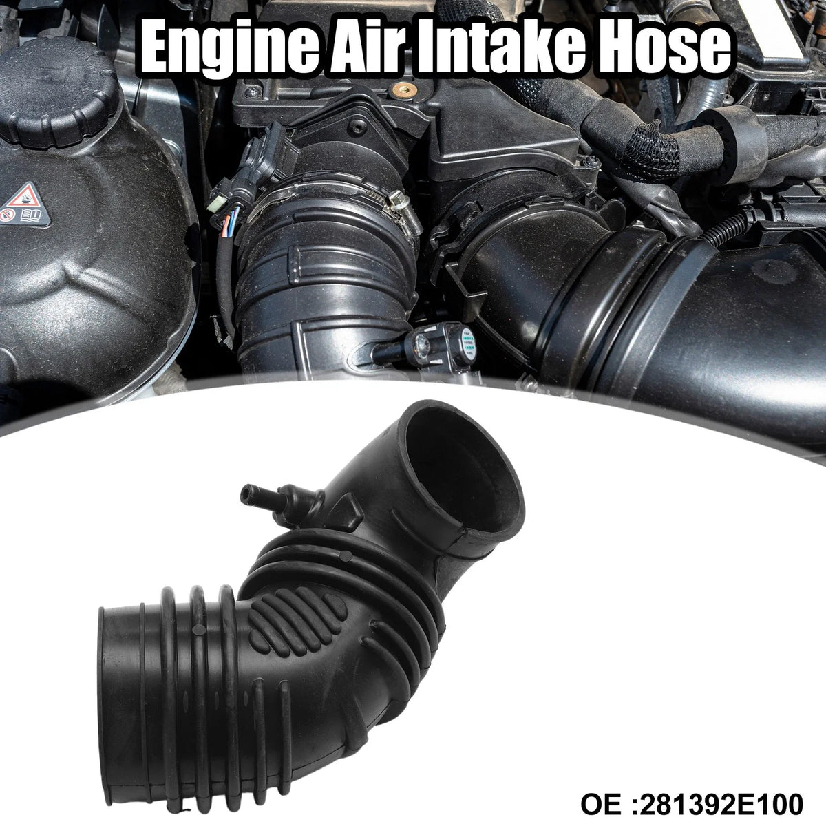 Air Intake Hose for Kia Sportage 2.7L (2005–2010) No. 281392E100
