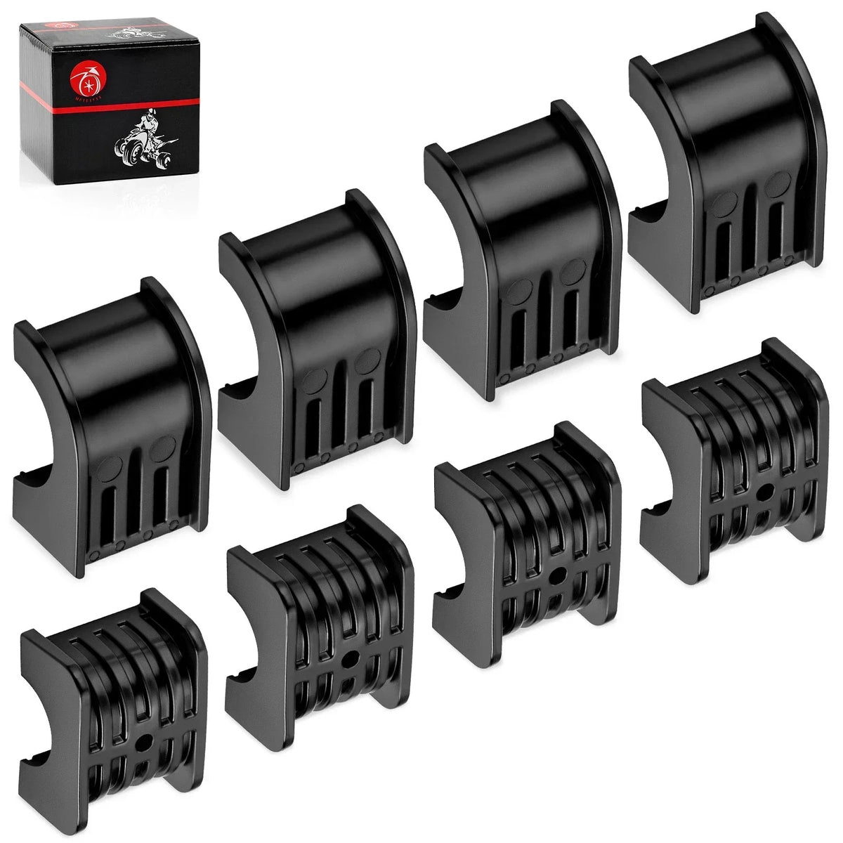 Front and Rear Stabilizer Bushings Set for Polaris General 1000 2016-2023
