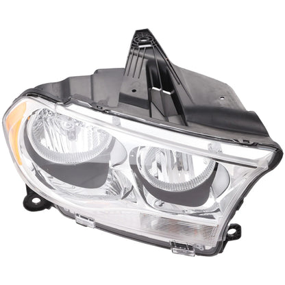 Halogen Headlight Chrome Right Side RH for Dodge Durango (2011–2013)