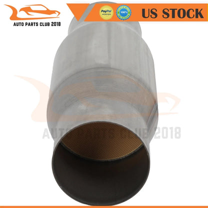 Stainless Steel Universal Catalytic Converter 3" In/Out OBDII 410300