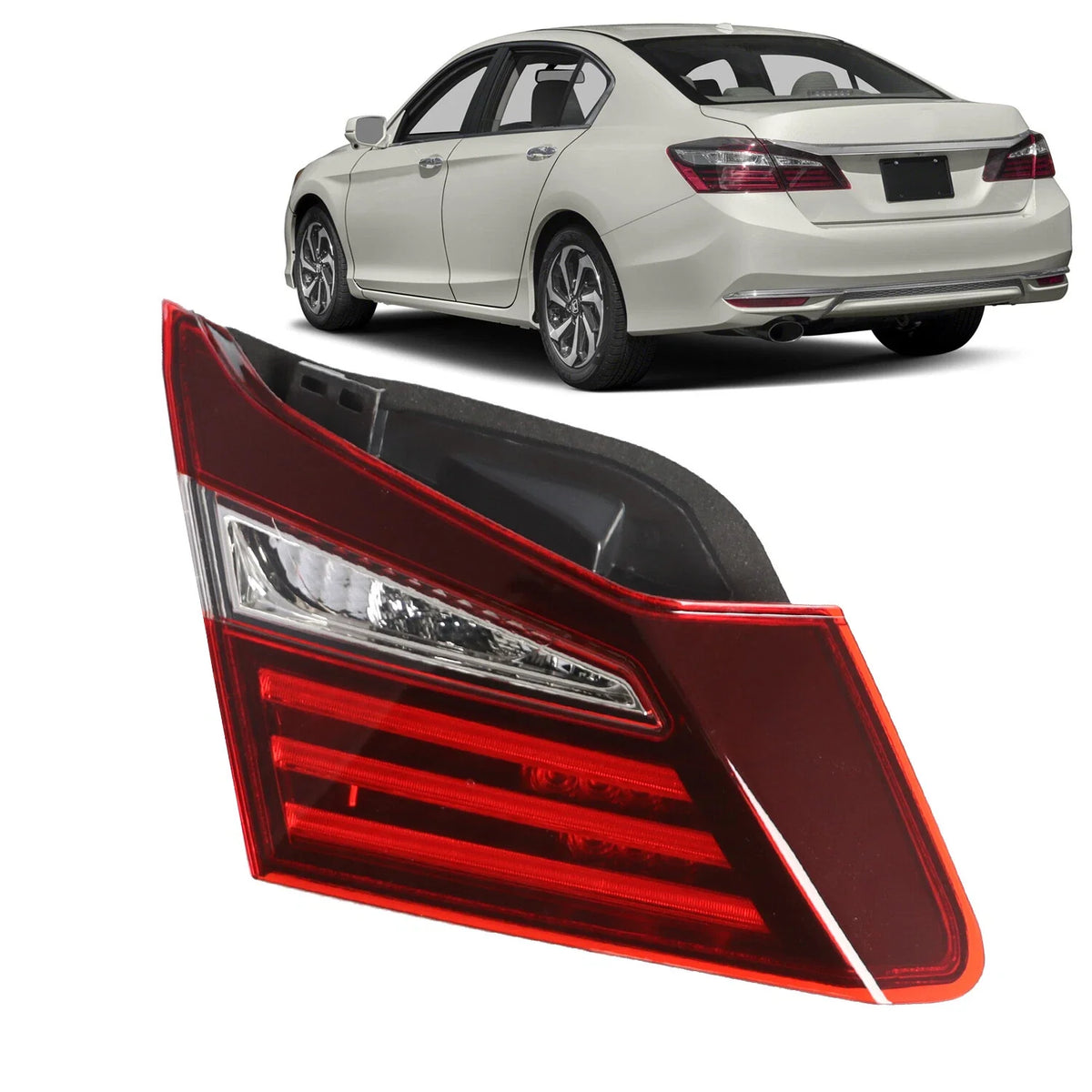 Left Rear Inner Tail Light for 2016-2017 Honda Accord