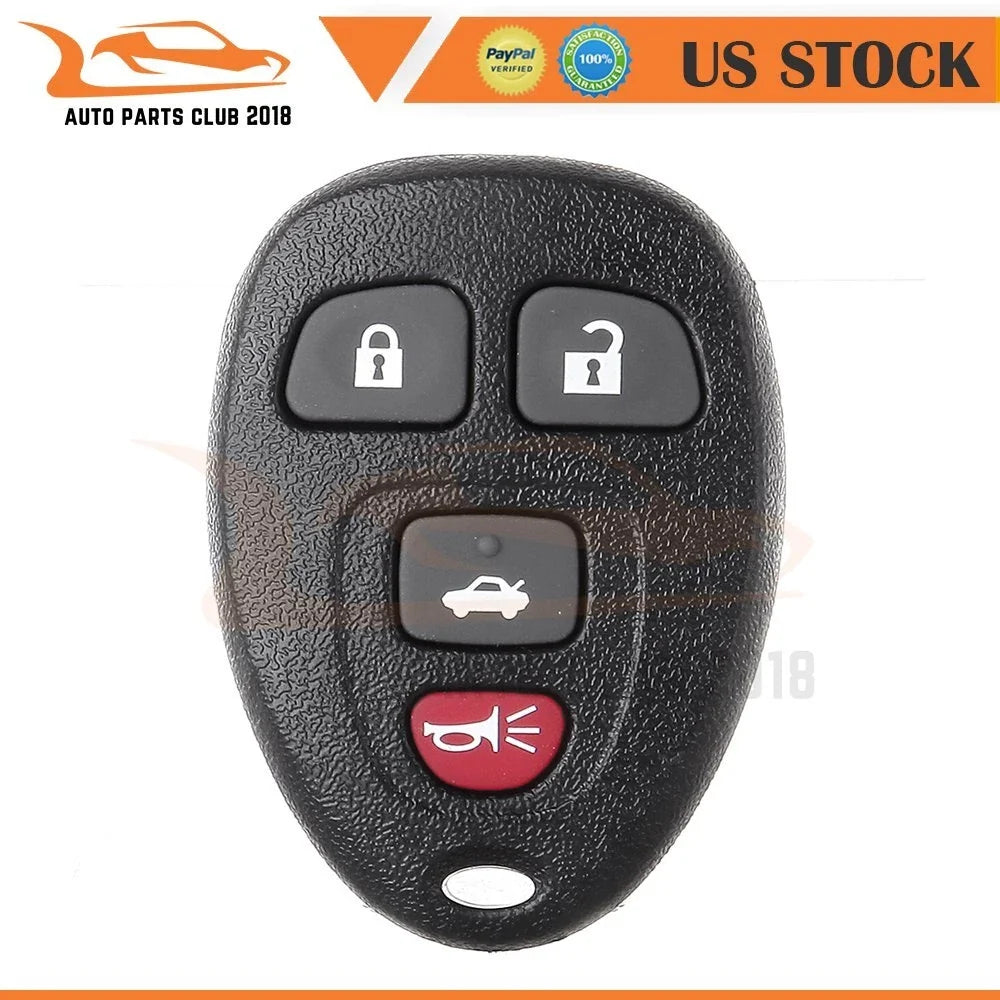 Keyless Key Fob Remote Case Shell for Chevrolet Impala (2006–2016)