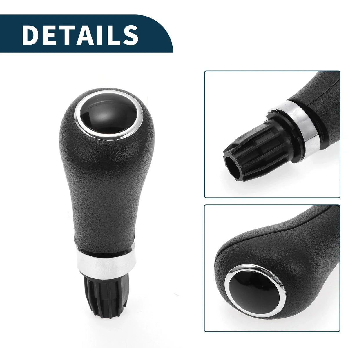 Automatic Gear Shifter Knob Black for 2009-2016 Mercedes-Benz E-Class