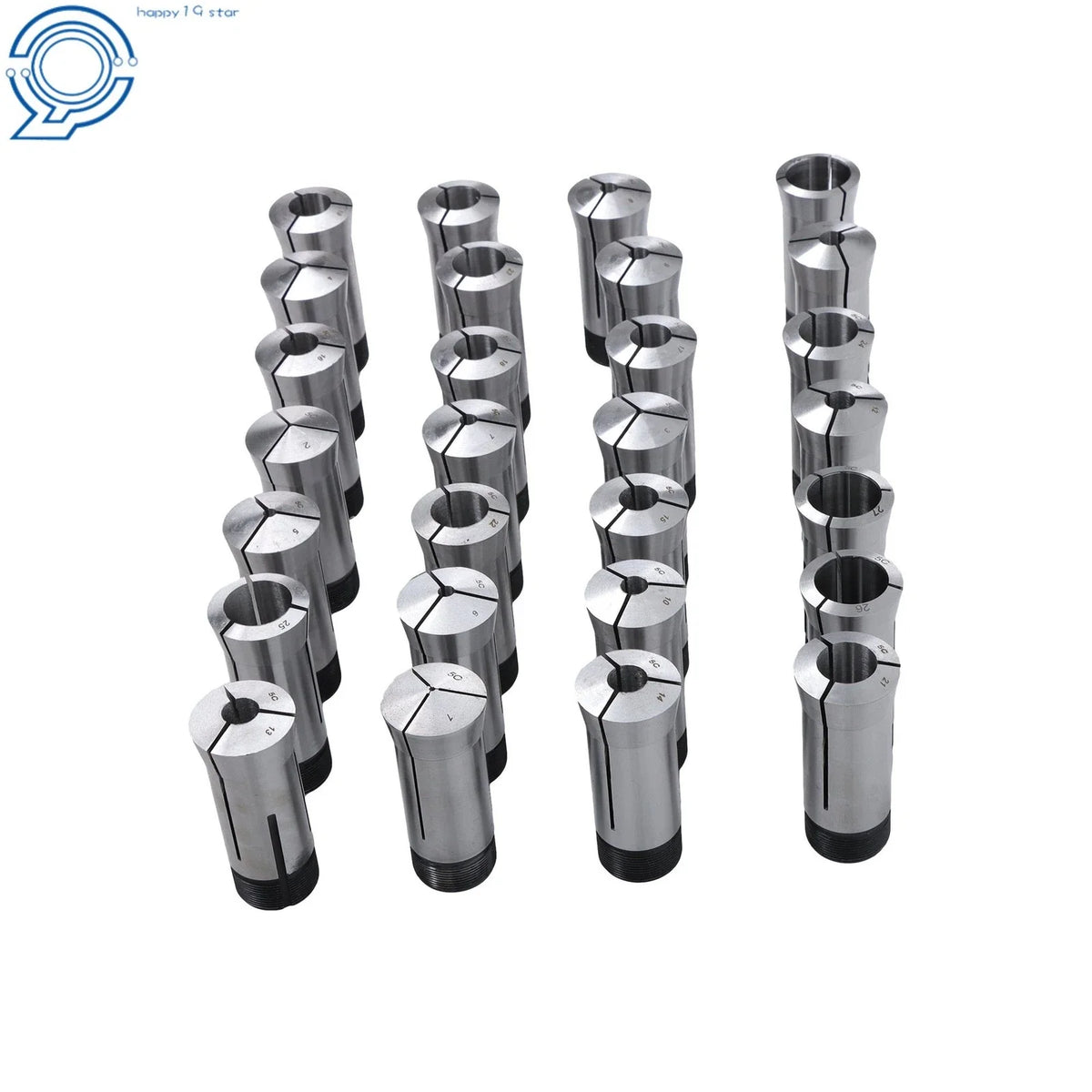 Full Metric Range 28X Precision Collet Set (1-28mm)