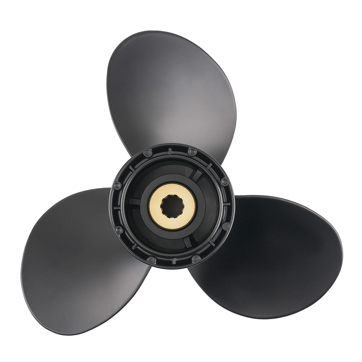 9" Pitch 3 Blade RH Outboard Propeller for Suzuki DF 8-20HP (58100-93763-019)
