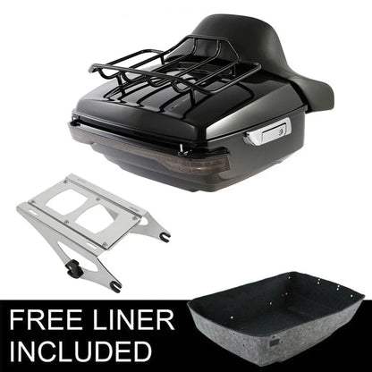LED Trunk Rack Pad for Harley Street Glide Touring 2014–2026