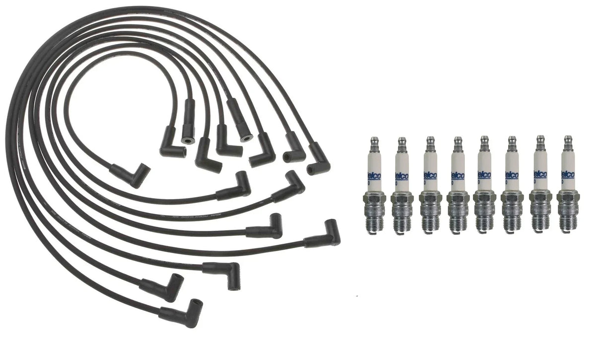 Pro Ignition Wire Set & ACDelco Rapidfire Spark Plugs for Chevy GMC 5.7 V8