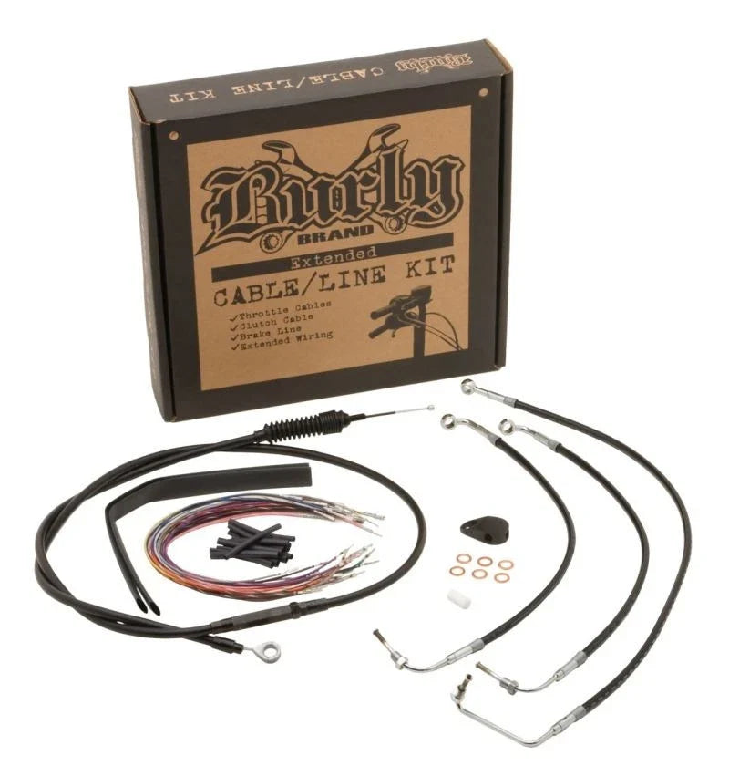 Burly Control Kit 13in for Harley Davidson FLHTC & FLHX (2008–2012)
