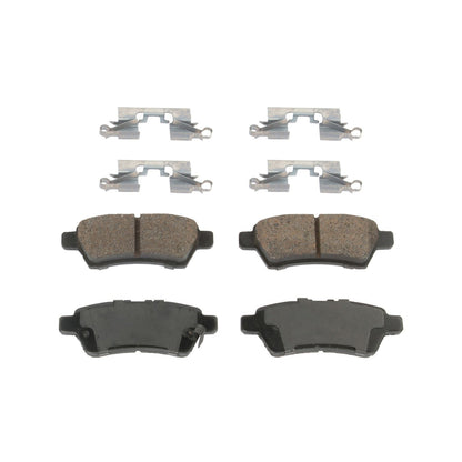 4-Piece Ceramic Brake Pads for 2004-2012 Nissan Pathfinder