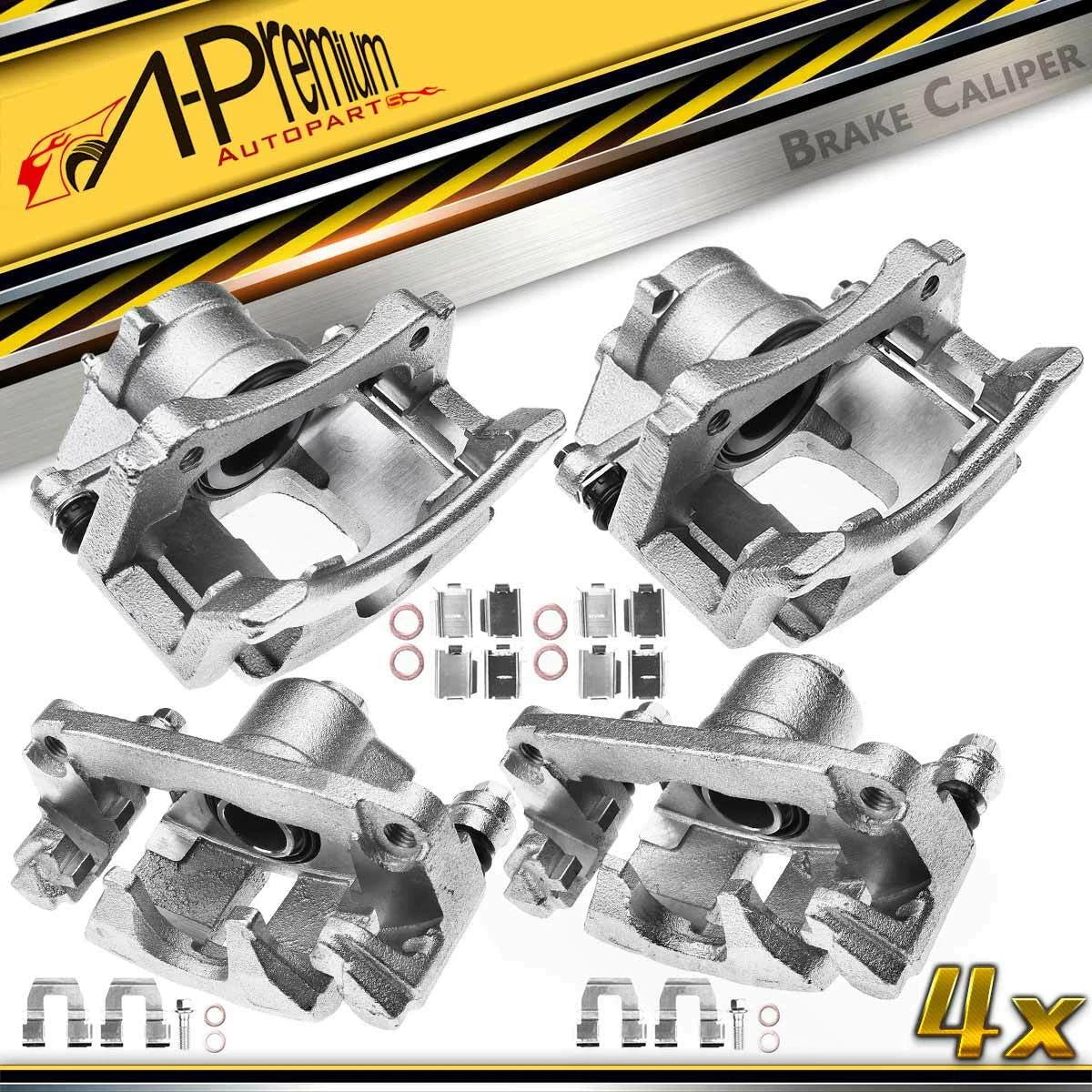Set of 4 Brake Calipers for Buick Rendezvous (2002–2007)