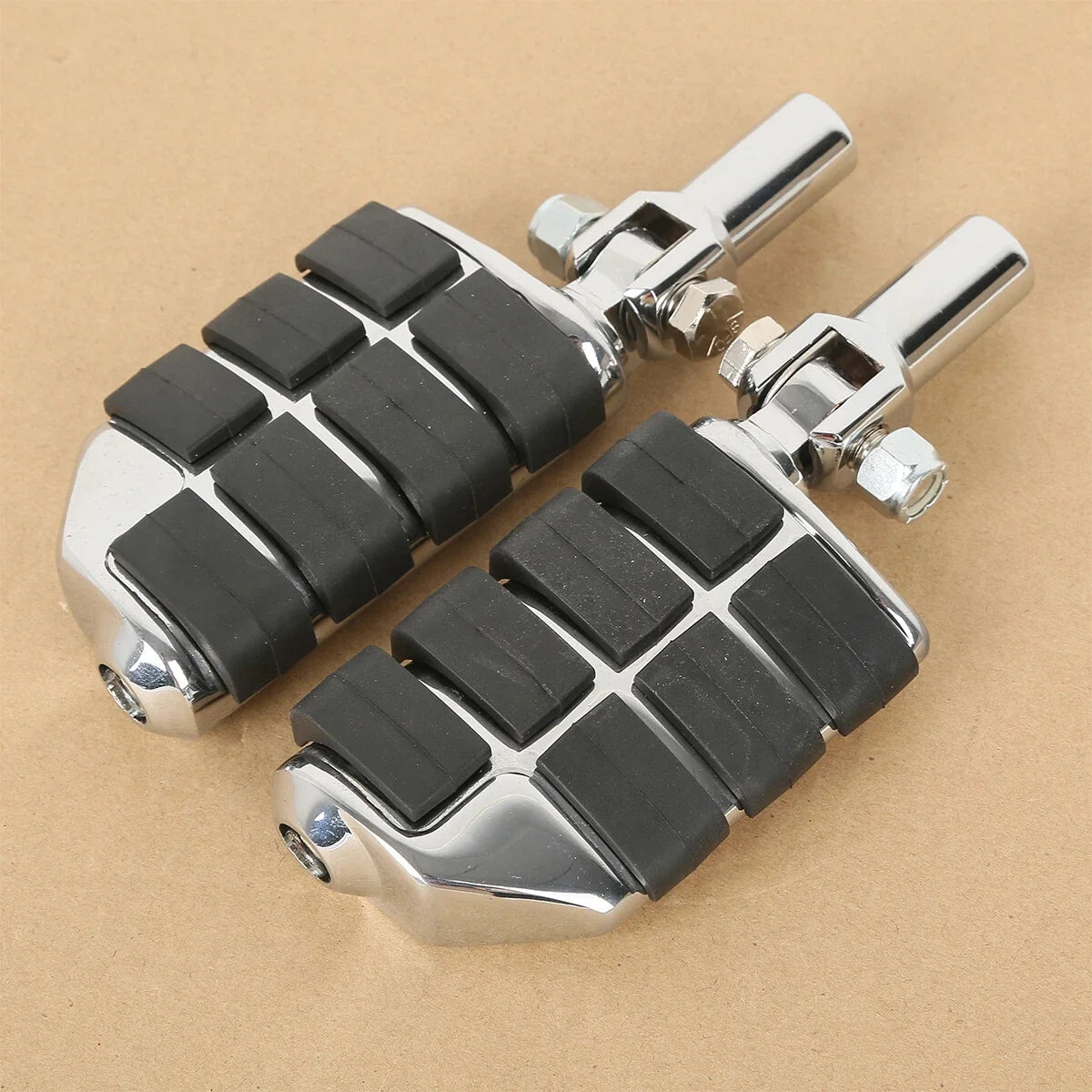 Passenger Support Mounts for Harley Softail Foot Pegs (2000-2006)