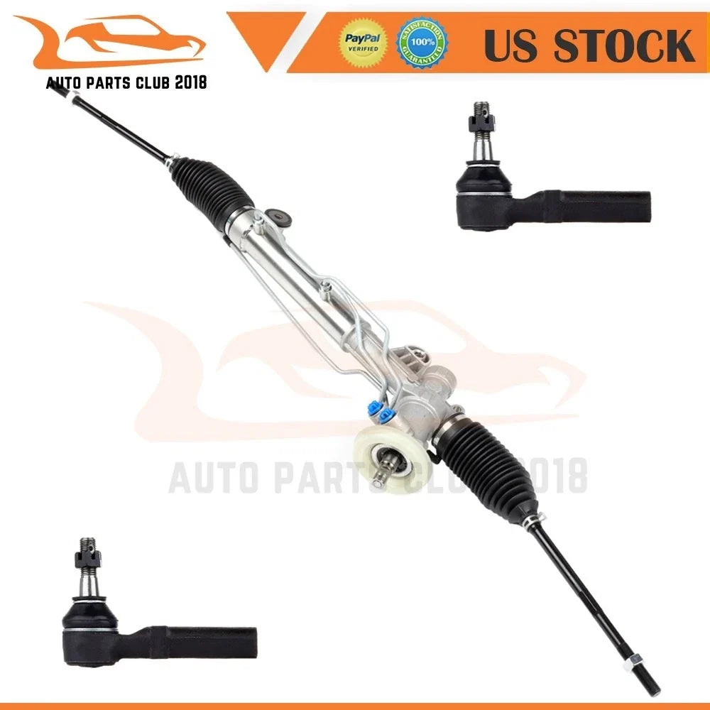 Set of 3 Steering Rack and Pinion for Make Model