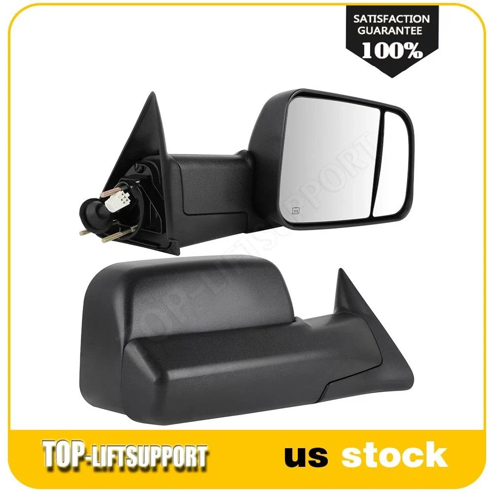 Power Heated Towing Side View Mirrors for Dodge Ram (1998–2001)