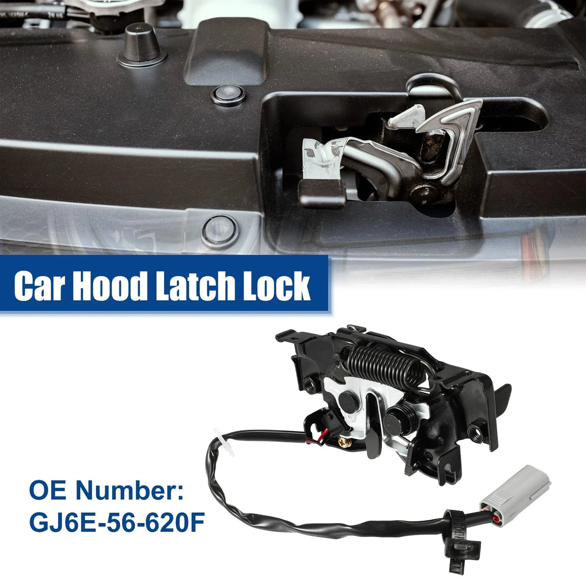 Hood Latch Lock for Mazda 6 (2006–2008) 2.3L L4