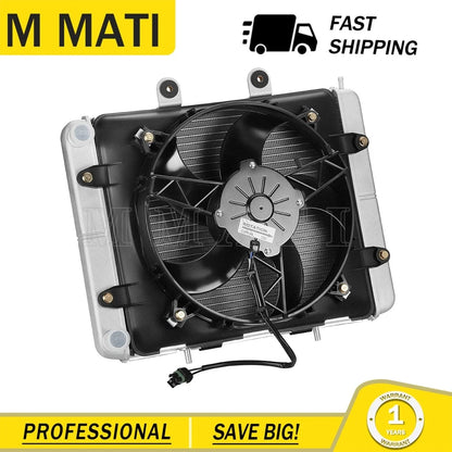 Aluminum Radiator Cooling Fan Shroud for Polaris Sportsman 700 800 (2002–2014)